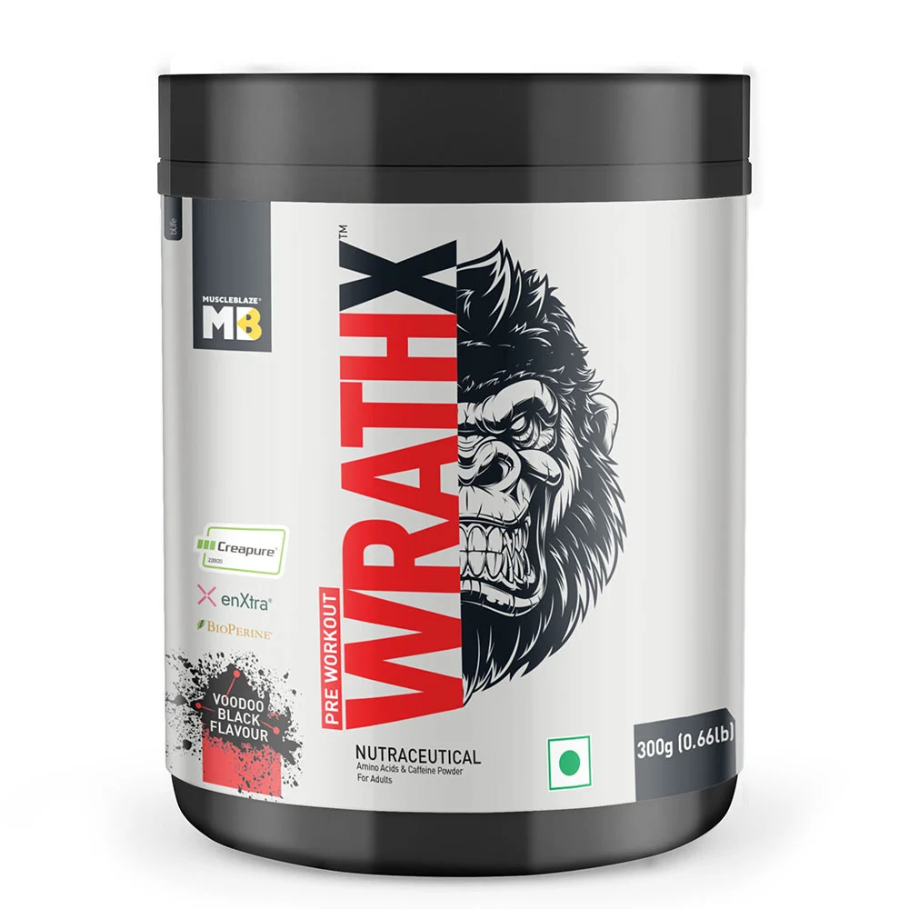 MuscleBlaze Wrathx PreWorkout 30ser 